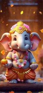 Lord cute Ganesha